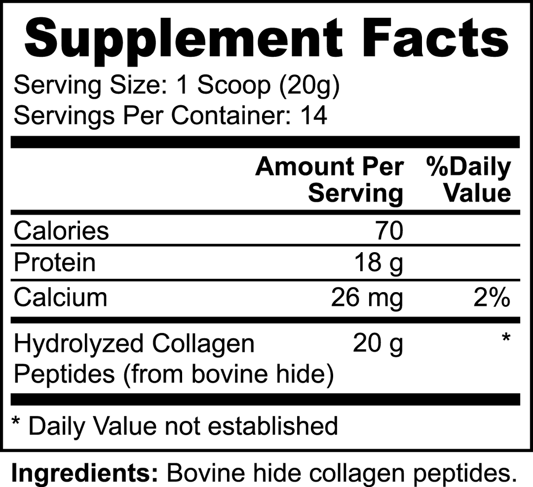 HEALTHIQ - Grass-Fed Hydrolyzed Collagen Peptides