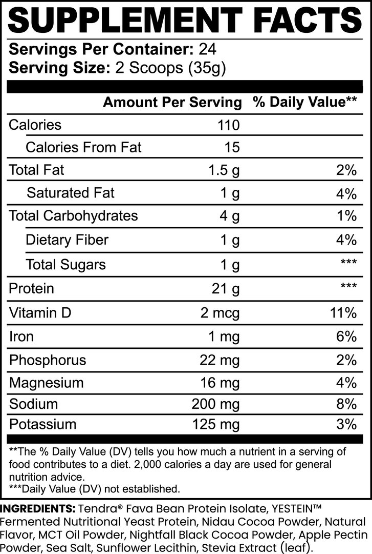 Plant Power Protein (Chocolate)