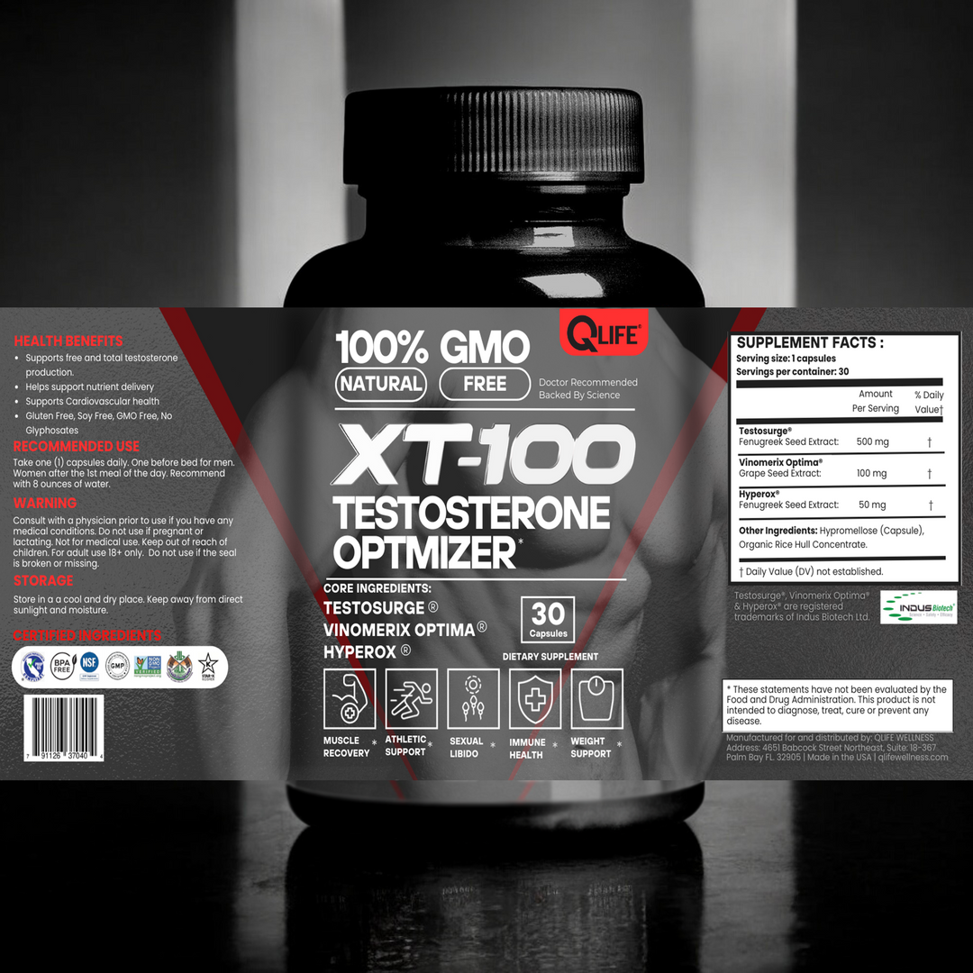 XT-100 Testosterone Optimizer